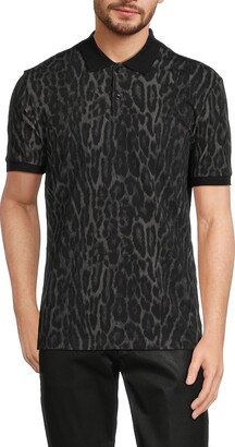 Animal Print Polo