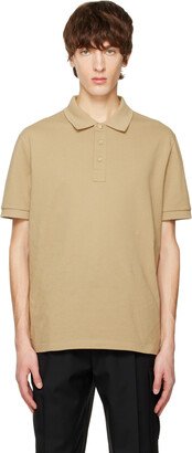 Tan Vented Polo