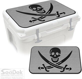 Cooler Pad Top Cover Fits Yeti Roadie 48 | Cooler Is Not Included Seadek Eva Foam Mat Comfort Cushion | Custom Pirate - Sg/B