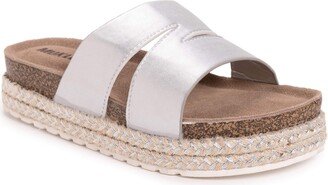 Beach Blanket Sandal Pewter 6 M