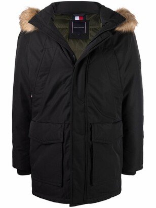 Rockie hooded down parka