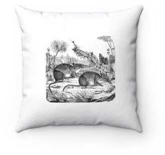 Greater Bilby Pillow - Throw Custom Cover Gift Idea Room Decor