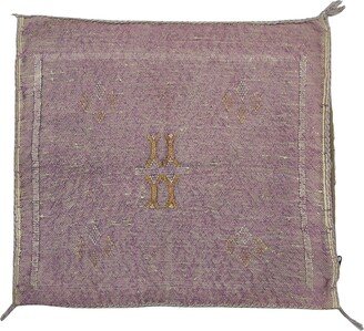 Moroccan Cactus Silk - Sabra | Pillow Covers Washed Purple