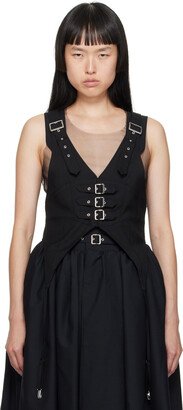 Black Pin-Buckle Camisole