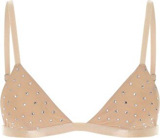 The Andamane Embellished Strapped Triangle Bra