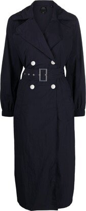 Belted Trench Coat-AX