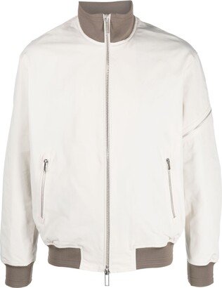 Two-Tone Bomber Jacket