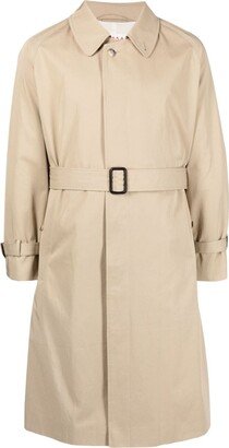 FURSAC Belted Poplin Trench Coat