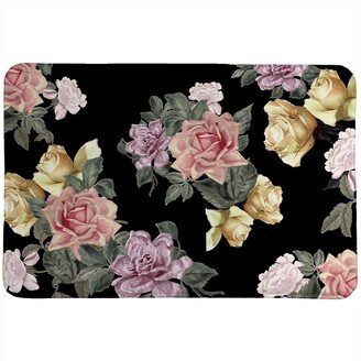 Sophia Floral Memory Foam Rug