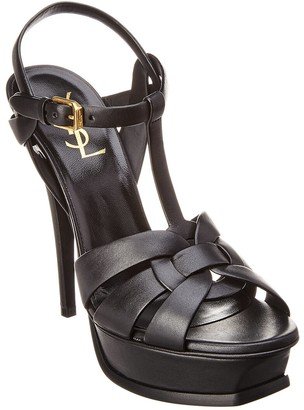 Tribute 105 Leather Platform Sandal-AA