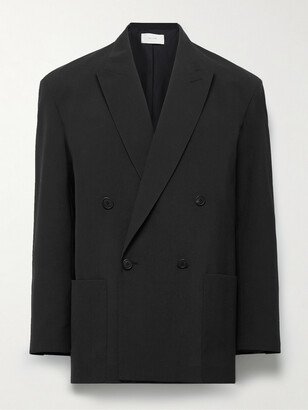 Curtis Double-Breasted Woven Blazer