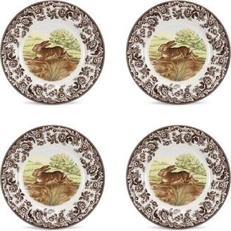 Woodland Salad Plates, Set of 4