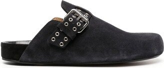 Mirvin side-buckle clogs