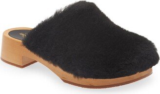 Fluff Genuine Shearling Clog