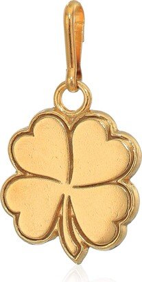 Women's Four Leaf Clover Charm 14kt Gold Plated