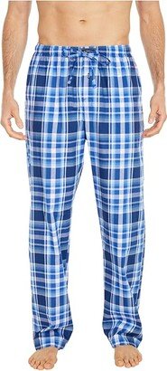 Woven PJ Pants (Monroe Plaid/RL2000 Red Pony Player) Men's Pajama