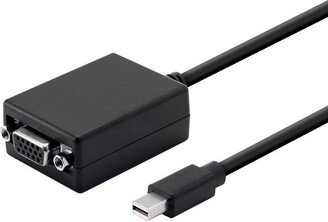 Monoprice Mini DisplayPort 1.1 to VGA Adapter, Black