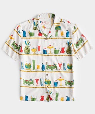 Todd Snyder x Kahala Aloha Shirt in Natural Tiki