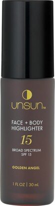 Face and Body Highlighter SPF 15 Golden Angel