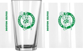 Boston Celtics 16 Oz Team Wordmark Game Day Pint Glass