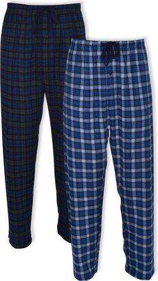 Hanes Platinum Hanes Men's Flannel Sleep Pant, 2 pack