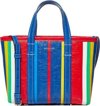 Barbès East-West Striped Small Tote Bag