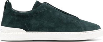 Triple Stitch slip-on sneakers-AH