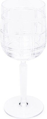 Hudson plaid wine glass (7.6cm)