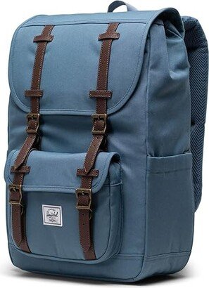 Little America Mid Backpack (Steel Blue) Backpack Bags