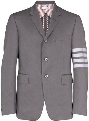 Engineered 4-Bar single-breasted blazer