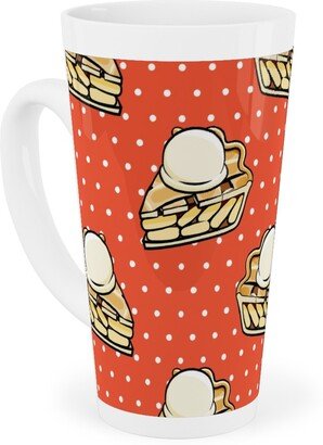 Mugs: Apple Pie La Mode - Orange Tall Latte Mug, 17Oz, Orange