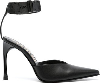 110mm Ankle-Strap Pumps