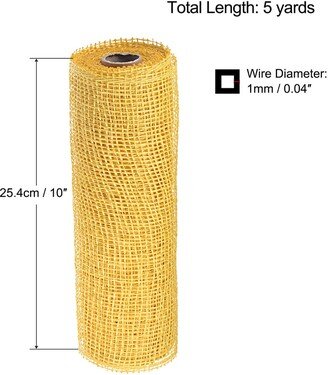 Unique Bargains 1 Roll PP Burlap Mesh 10