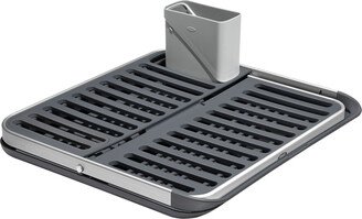 OXO Good Grips Aluminum Fold Flat Dish Rack