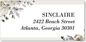 Wedding Address Labels: Floral Boughs Address Label, White, Address Label, Matte