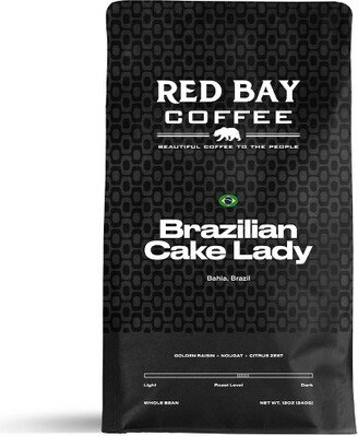 Red Bay Coffee Brazilian Cake Lady Medium Roast Coffee - 12oz