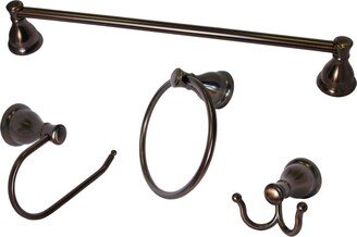 Arista Bath Products Arista Castilla 4-Pc. Set Oil-Rubbed Bronze Finish