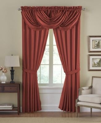 Versailles Faux Silk Window Treatment Collection