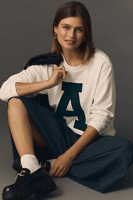 Crew Letter Sweatshirt