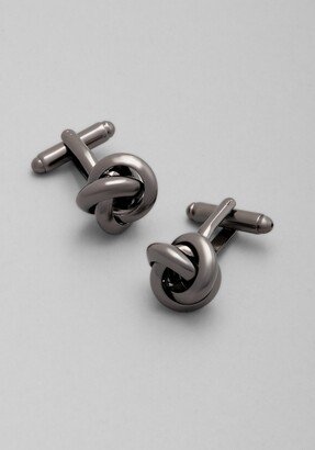 Men's Gunmetal Knot Cufflinks