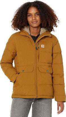 Montana Relaxed Fit Midweight Insulated Jacket (Oak Brown) Women's Clothing