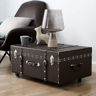 Texture® Brand Trunk - Espresso