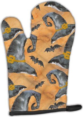 Watecolor Halloween Witches Hat Oven Mitt