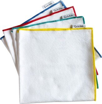 Pure Table Top Sur La Table Coloured White Napkins Set Of Four