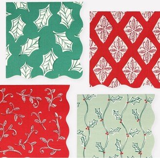 Block Print Large Napkins (Pack of 16)