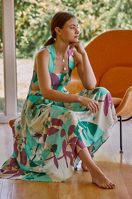 By Anthropologie The Piper Bandeau Cutout Maxi Dress
