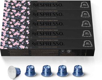 Capsules OriginalLine, Tokyo Vivalto Lungo, Medium Roast Coffee, 50-Count Coffee Pods