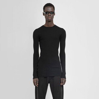 Man Black Knitwear