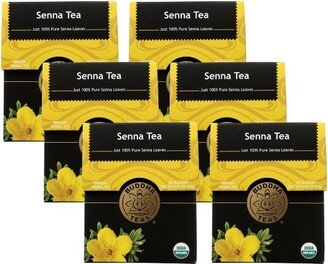 Buddha Teas Organic Senna Tea - Case of 6/18 Bags