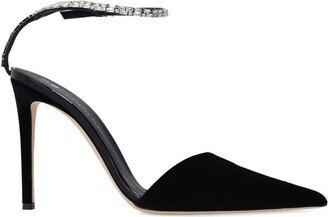 Nantes Embellished Ankle Strap Pumps